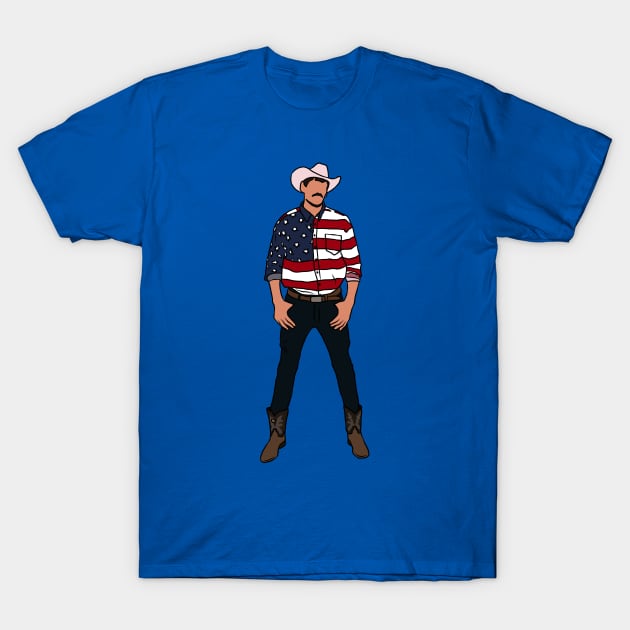 Cowboy Boban T-Shirt by rattraptees